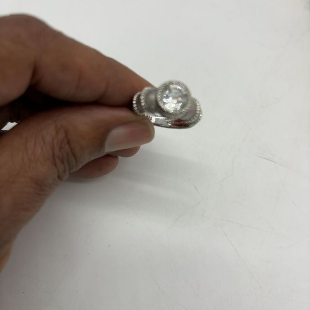 Judith Ripka Judith Ripka sterling silver and CZ ring size 6